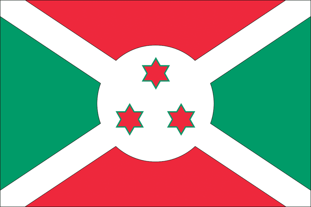 Burundi Flagge